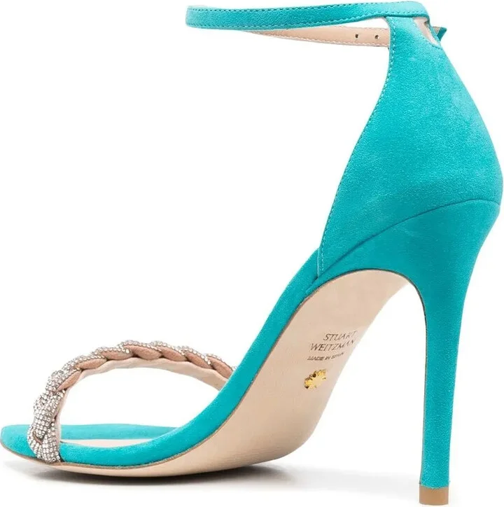 Sue 100mm braided-strap sandals - Image 3