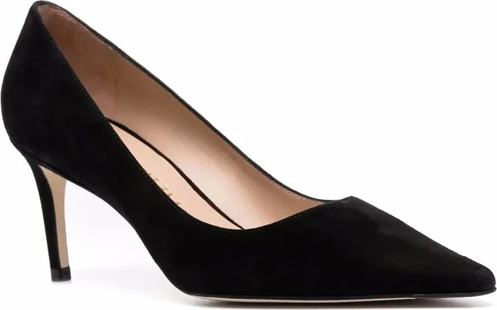 Sue 75mm pointed-toe pumps - Image 2