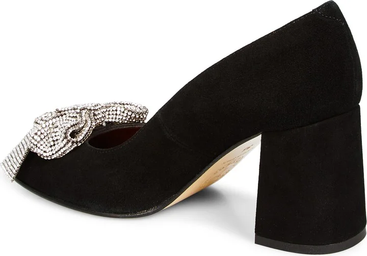 Sue Embellished Bow Pump - Image 2