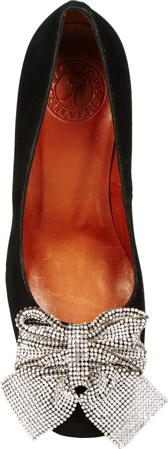 Sue Embellished Bow Pump - Image 5
