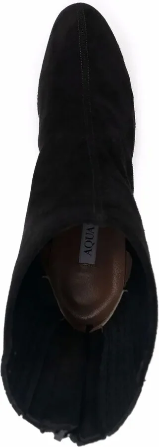 Sue high-heel boots - Image 4