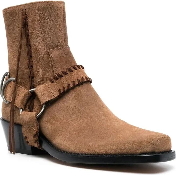 Suede 45mm Ankle Boots - Image 2