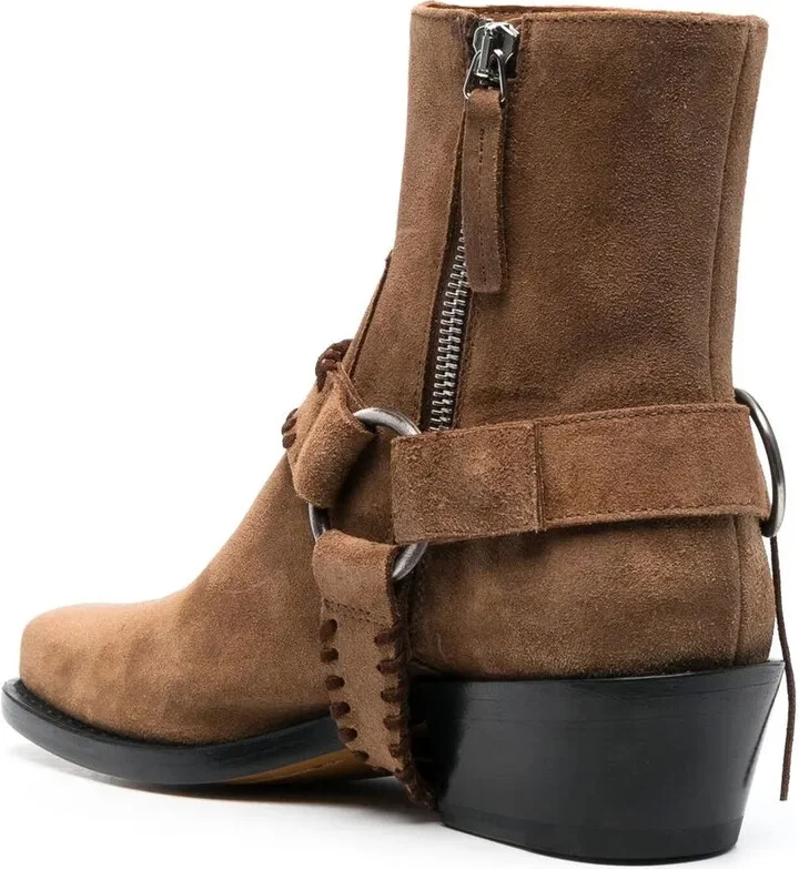 Suede 45mm Ankle Boots - Image 3