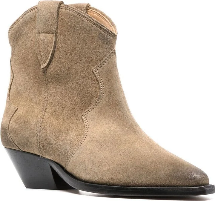 Suede 45mm Ankle Boots - Image 2