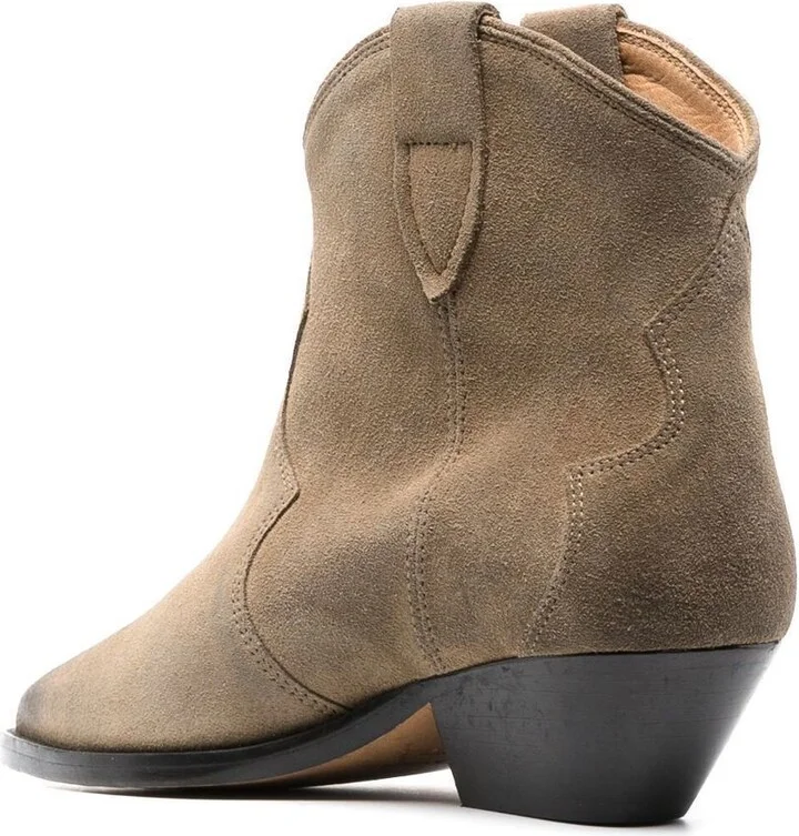 Suede 45mm Ankle Boots - Image 3