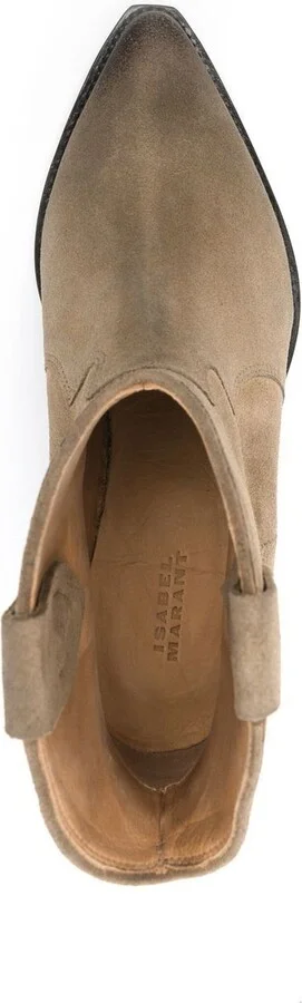 Suede 45mm Ankle Boots - Image 4