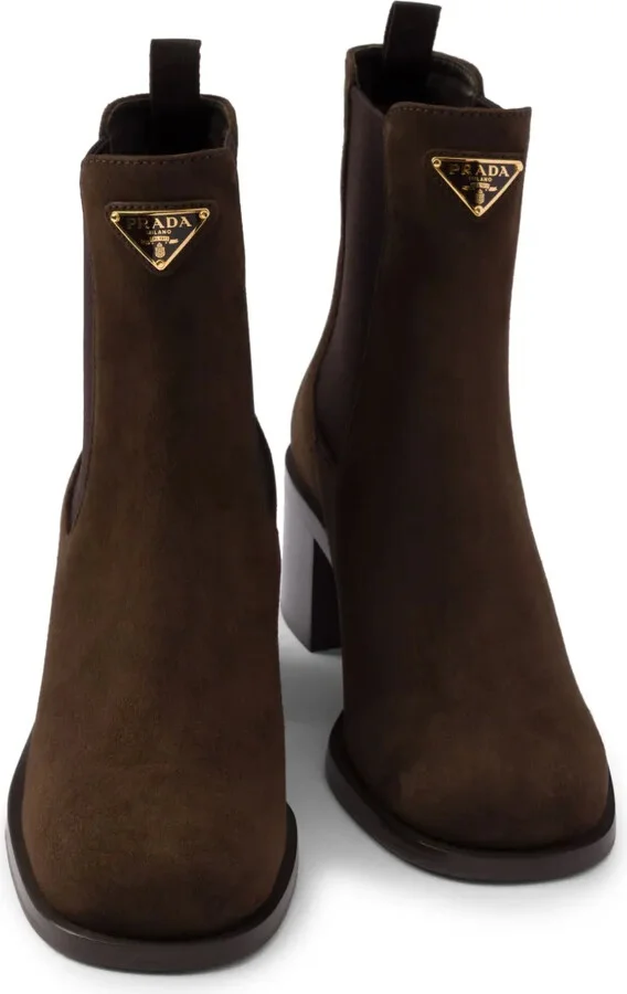 suede 55mm Chelsea booties - Image 4
