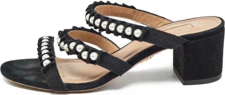 Suede 60mm Leather Sandals