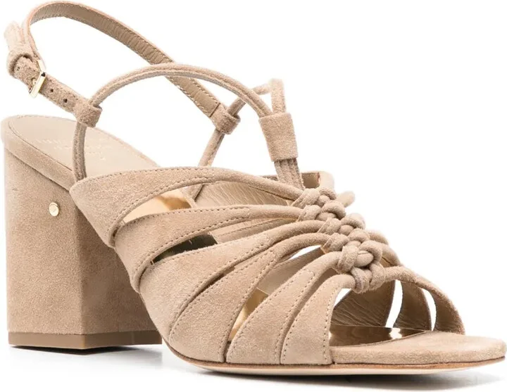 Suede 90 Block-Heel Sandals - Image 2
