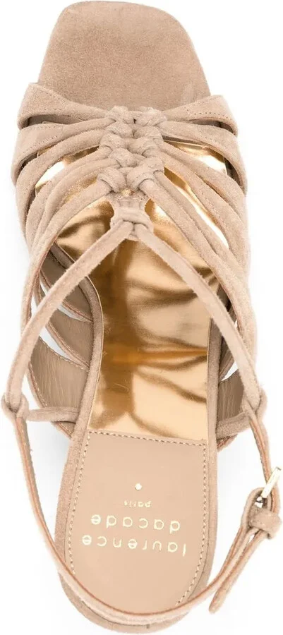 Suede 90 Block-Heel Sandals - Image 4