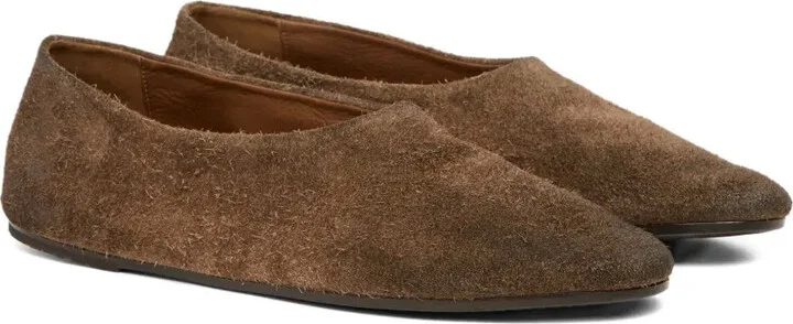 Suede Almond-Toe Loafers - Image 2