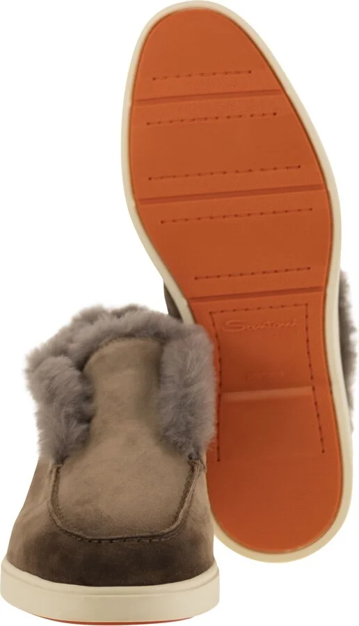 Suede And Fur Desert Boot - Image 5