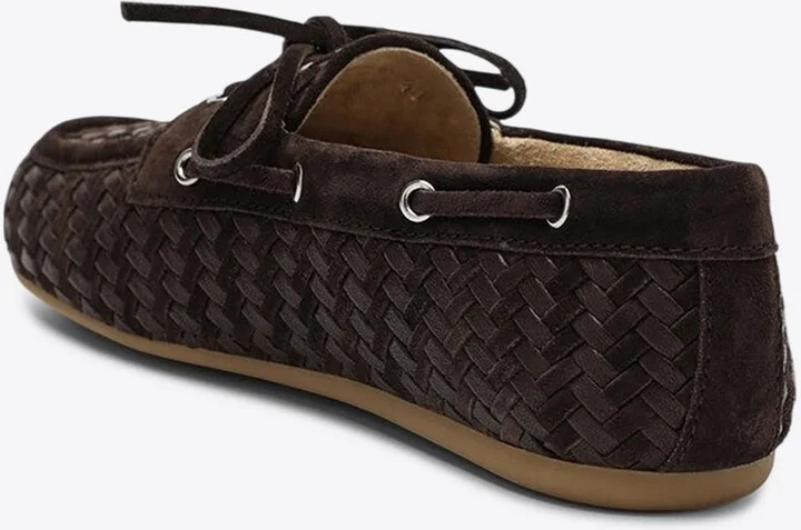 Suede and Leather Loafers - Image 2