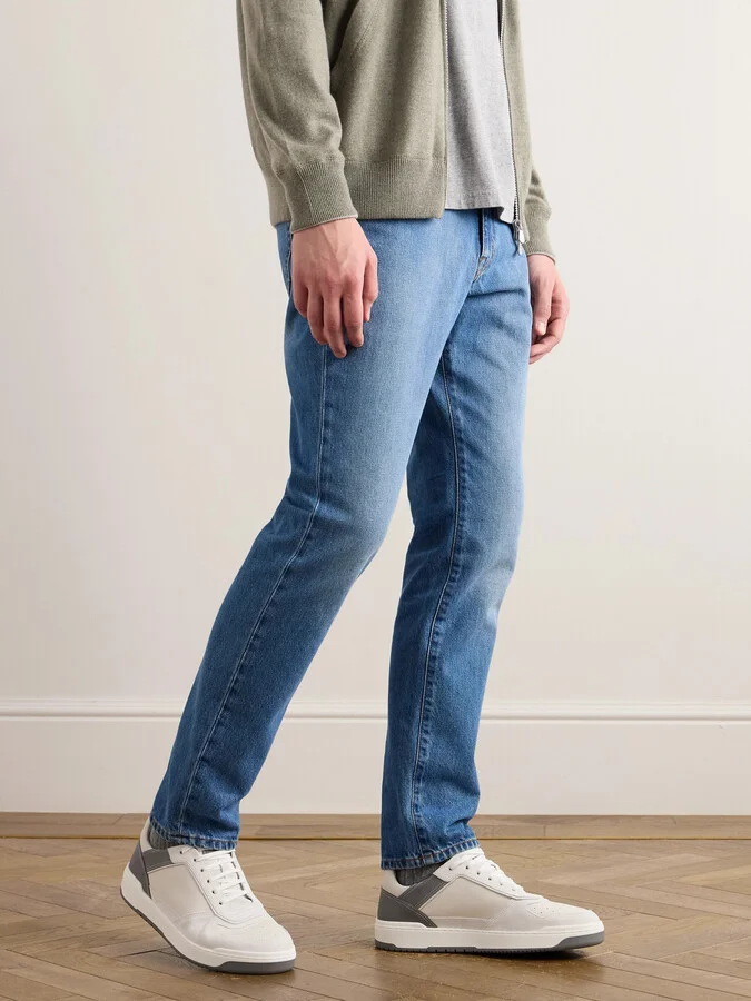 Suede and Leather Sneakers - Image 2
