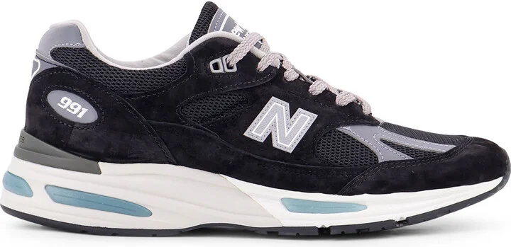 Suede And Leather Sneakers