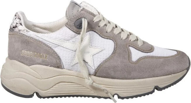 Suede And Leather Sneakers
