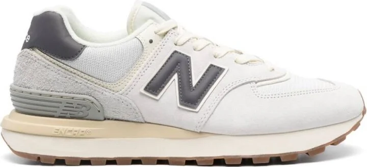 Suede and Mesh 574 Sneakers