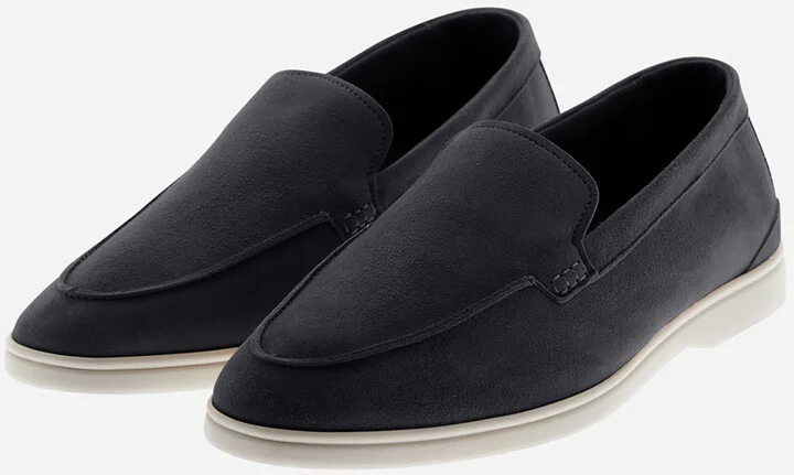 Suede And Monogram Loafers - Image 2