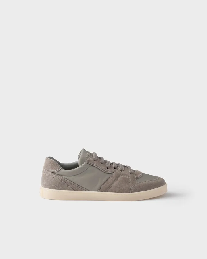 Suede and Re-Nylon sneakers - Image 2