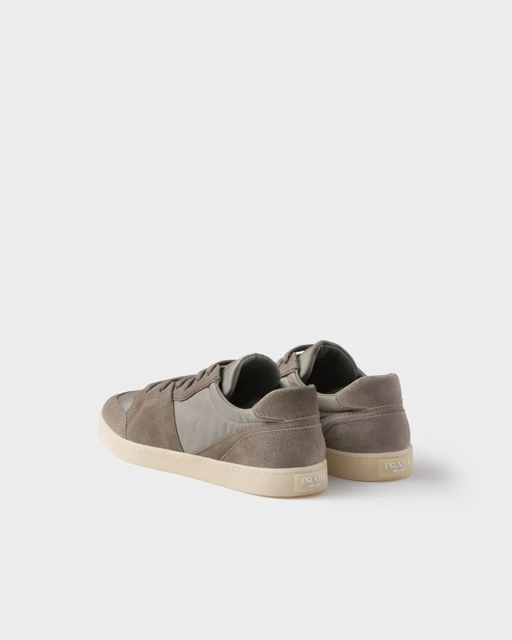 Suede and Re-Nylon sneakers - Image 4