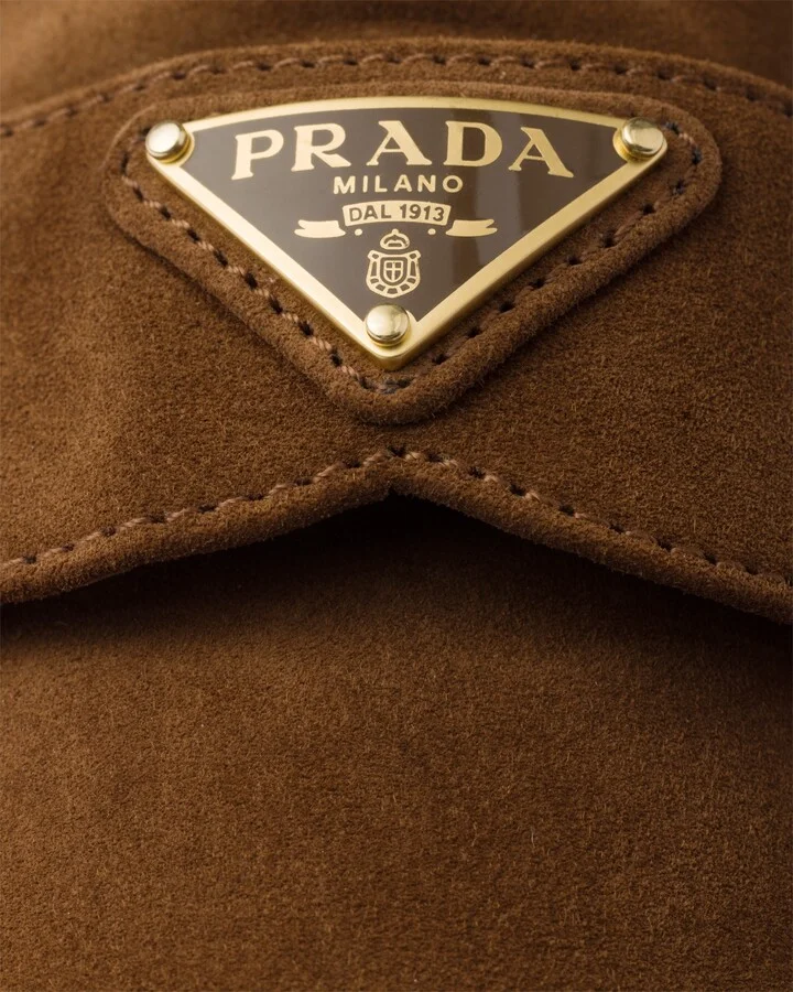 Suede and shearling loafers - Image 5