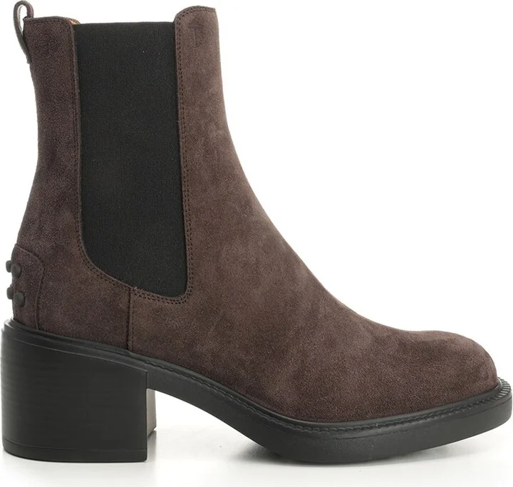 Suede Ankle Boot Boots Brown