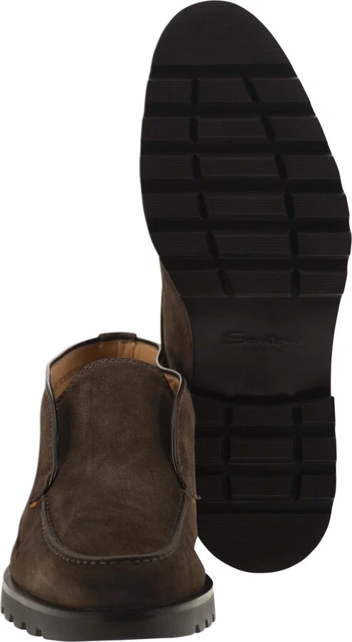Suede Ankle Boot Without Laces - Image 5