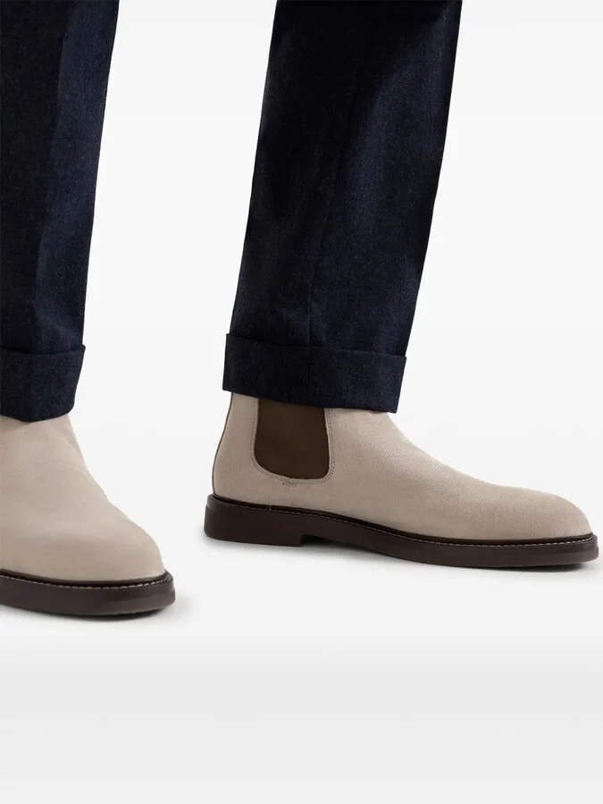 Suede Ankle Boots - Image 5
