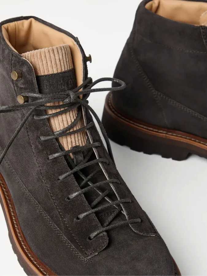 Suede Ankle Boots - Image 4