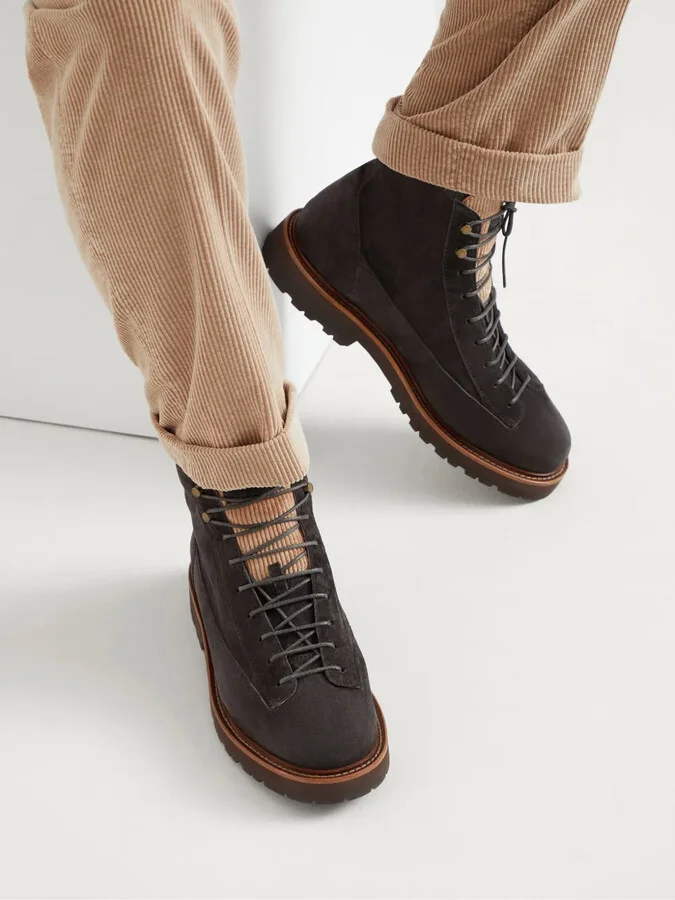 Suede Ankle Boots - Image 5