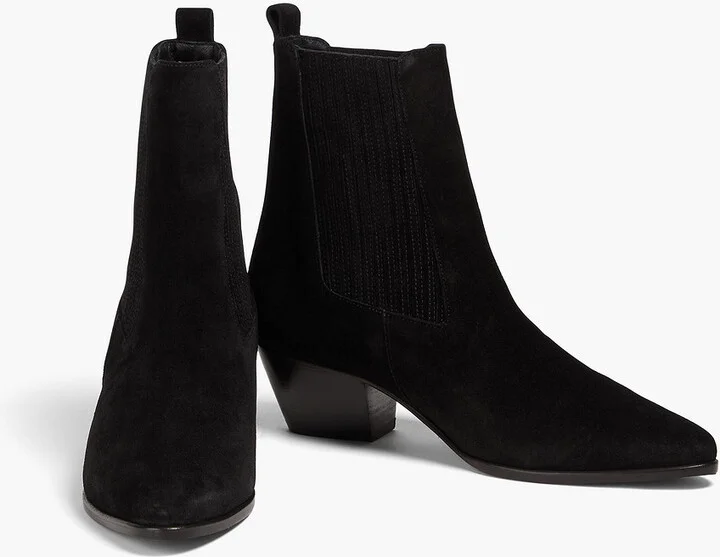 Suede ankle boots - Image 5