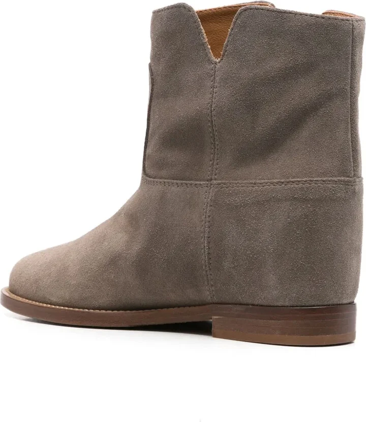 Suede Ankle Boots - Image 3