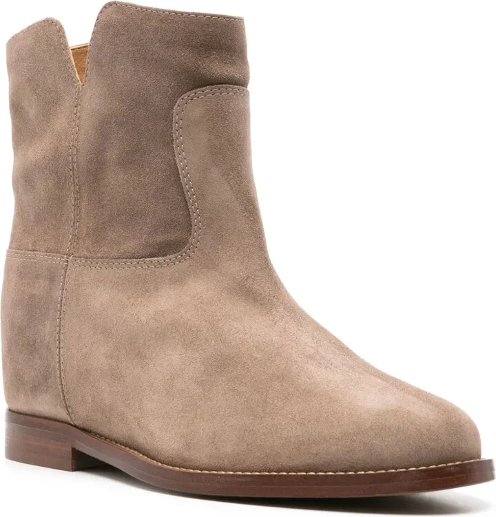 Suede Ankle Boots - Image 2