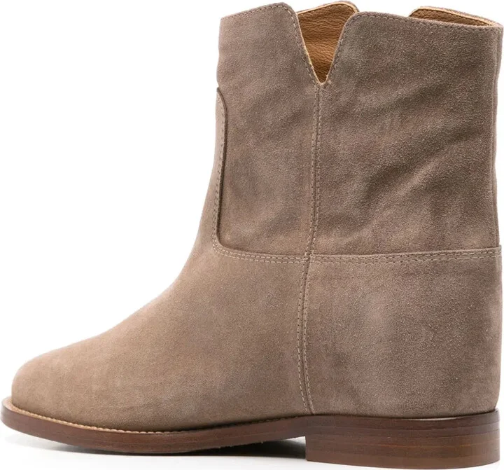 Suede Ankle Boots - Image 3
