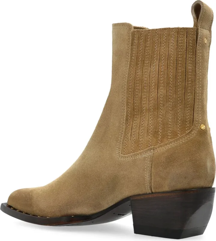 Suede Ankle Boots - Image 3