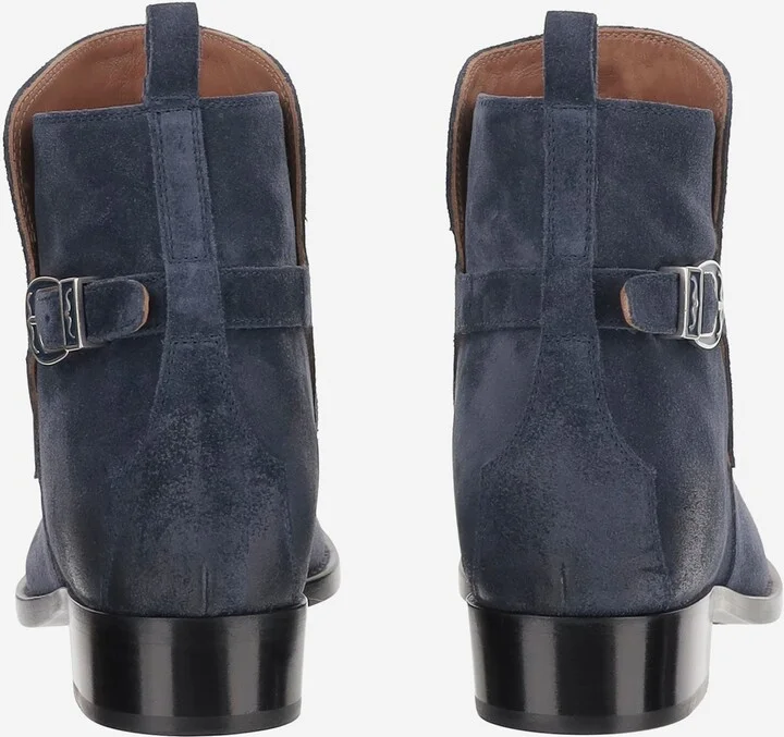 Suede Ankle Boots - Image 4
