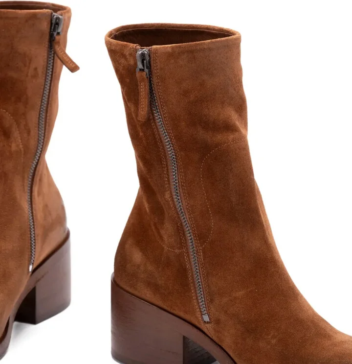 Suede Ankle Boots - Image 4