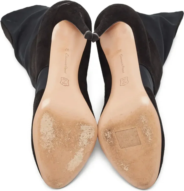 Suede Ankle Boots - Image 5