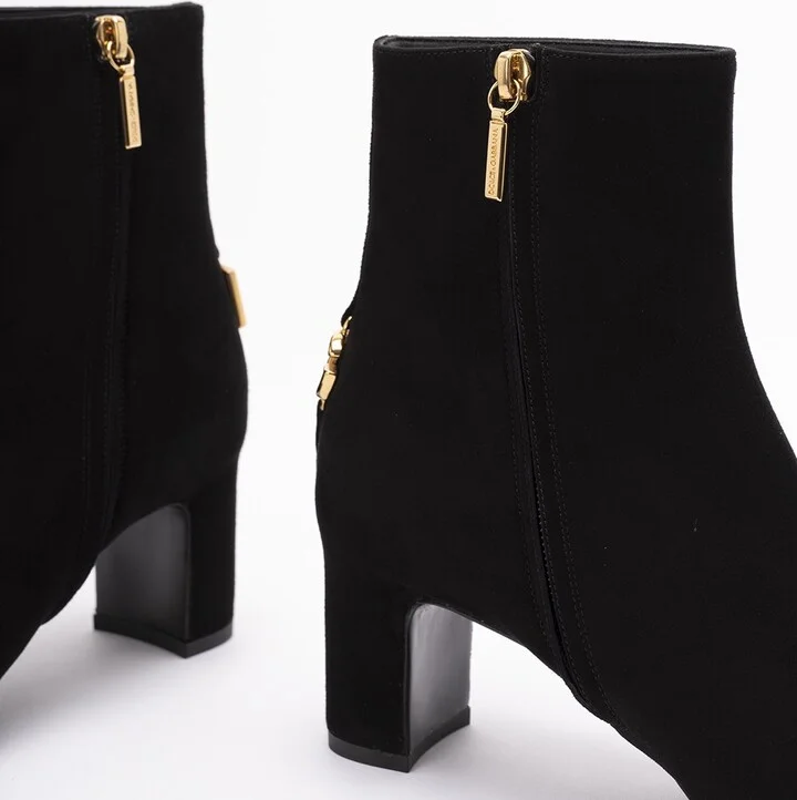 Suede Ankle Boots - Image 2