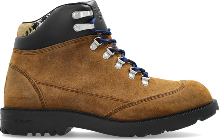 Suede Ankle Boots, , - Brown