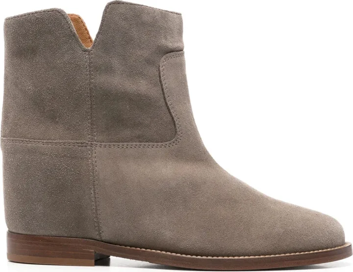 Suede Ankle Boots