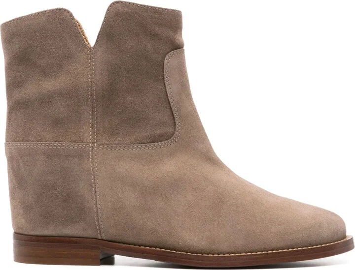 Suede Ankle Boots
