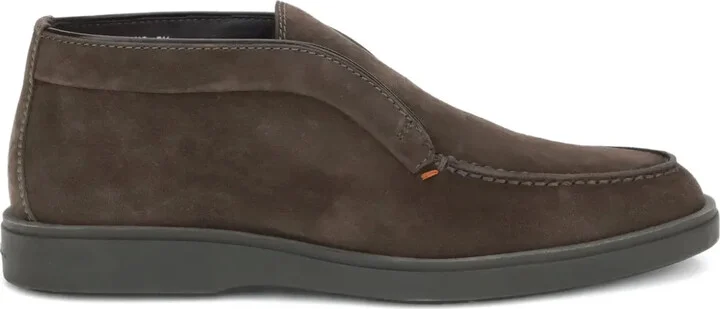 Suede Ankle Desert Boots