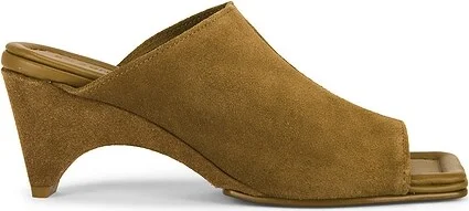 Suede Arc Wedge
