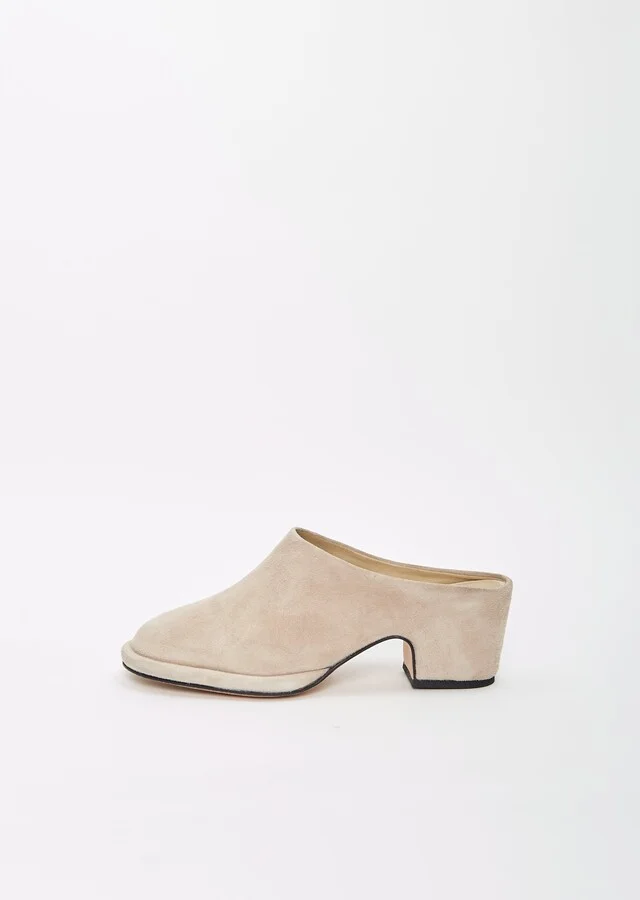 Suede Arch Mule