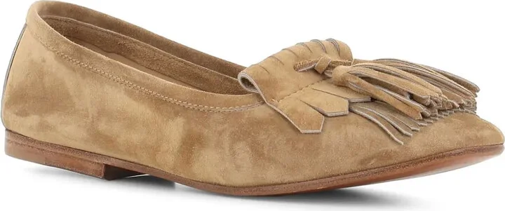 Suede Ballerina Shoes - Image 2