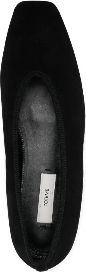 Suede Ballerina Shoes - Image 4