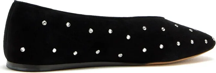 Suede Ballerina Shoes - Image 3
