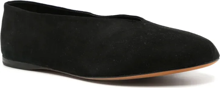 Suede Ballerina Shoes - Image 2