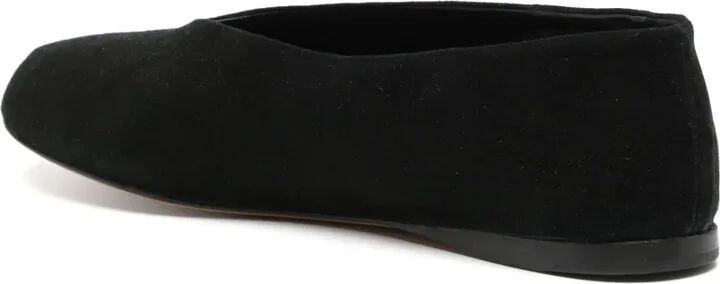 Suede Ballerina Shoes - Image 3